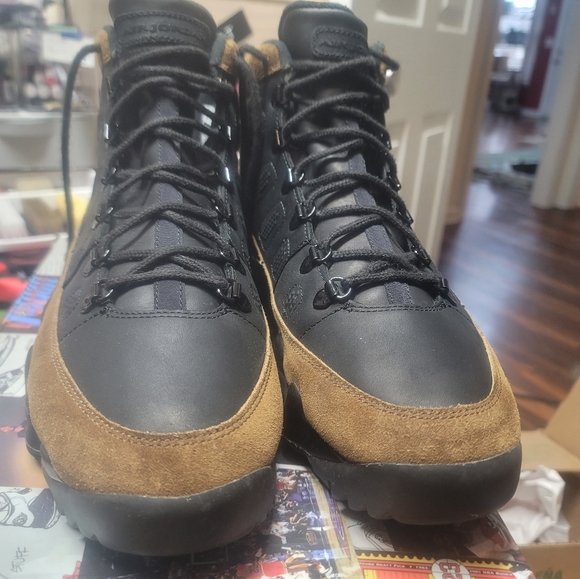 Air jordan 9 retro boot NRG "Olive" mens size 13 - Picture 6 of 8